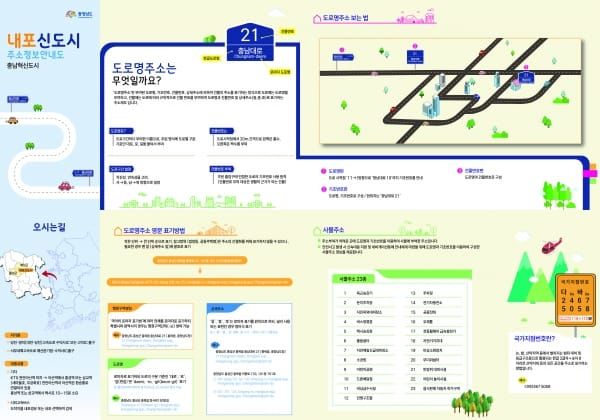 내포신도시 최신 도로명주소 알린다 post image