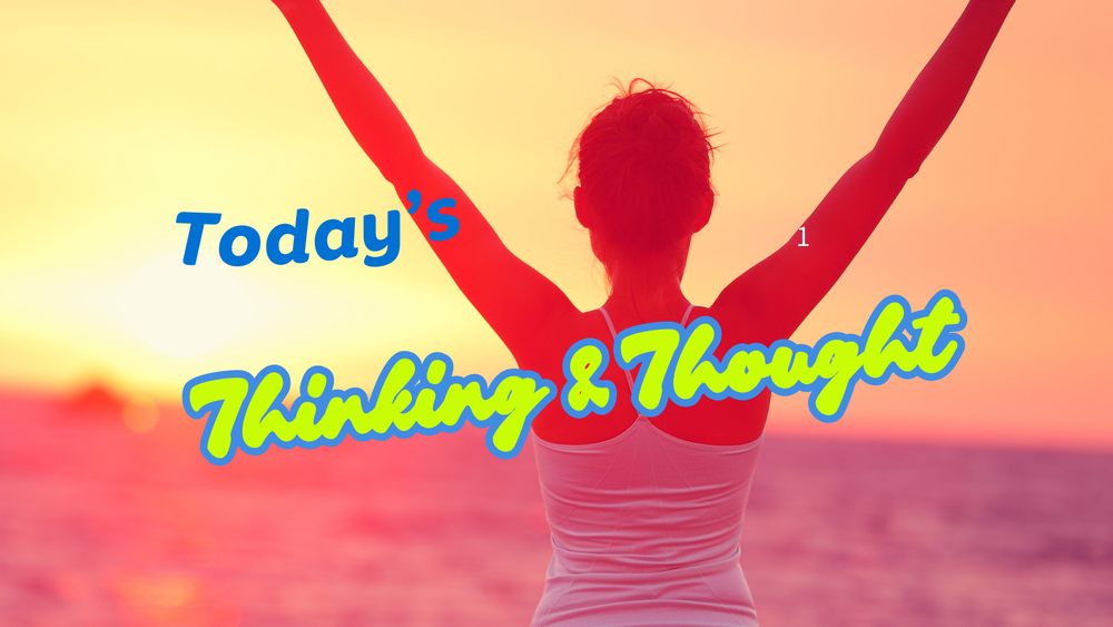 오늘의 Thinking and Thought post image