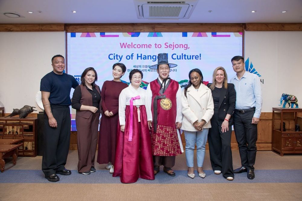 5개국 외신 기자단, 세종서 한글의 아름다움 체험 post image