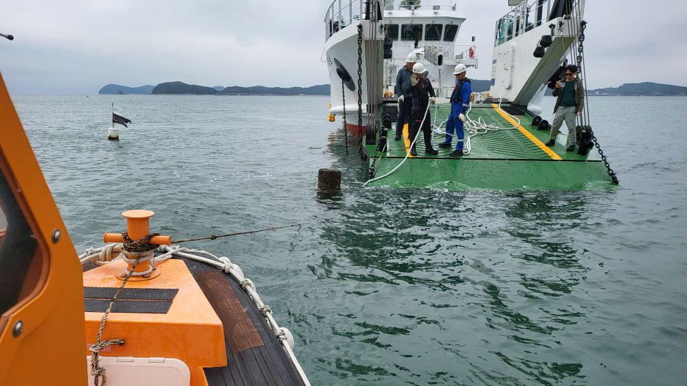 충남도 바닷길 위협 대형 쇠말뚝 인양 post image