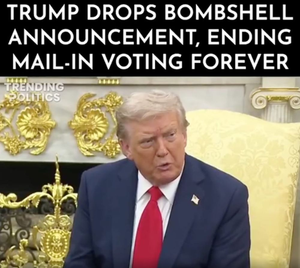 [SNS 뉴스] 트럼프 대통령, 우편투표 금지 행정명령 추진 중 post image