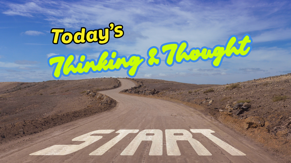 오늘의 Thinking and Thought post image