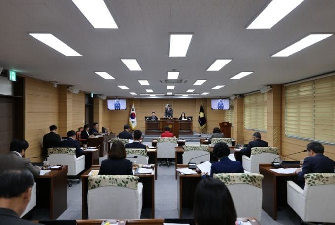 부여군의회, 제297회 정례회 개회 post image