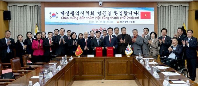 대전시의회, 베트남 호치민시와 의회 간 교류의향서 체결 post image