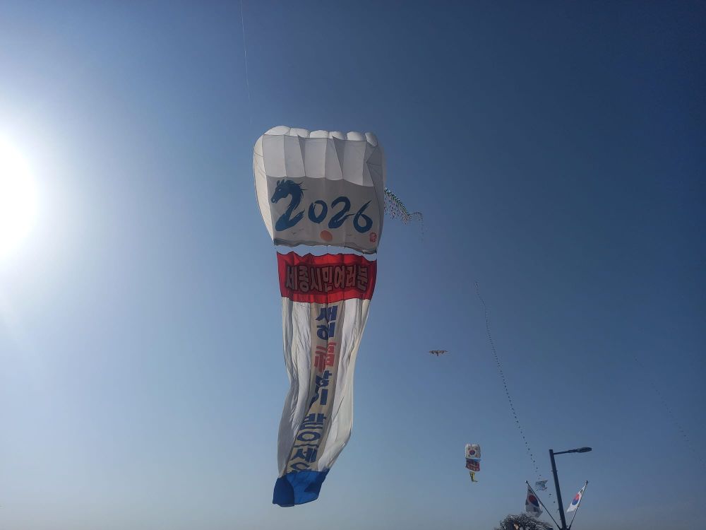 정월대보름 맞이 소원 담은 연 세종시 상공 날아 post image