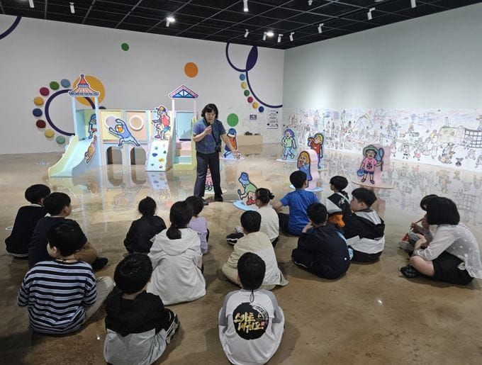 대전시립미술관, 특수학급 대상 맞춤형 미술관 교육 마무리 post image