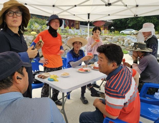 부여 귀농귀촌인, ‘재능기부’로 하나 post image