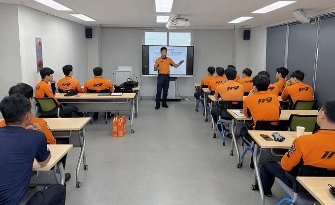 대전소방, 신속동료구조팀 전술운용 역량 강화 순회교육 실시 post image