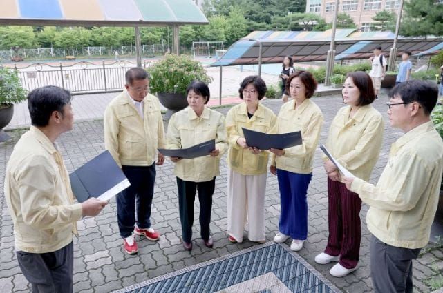 대전시의회 교육위원회, 배울초 급식실 화재 현장 긴급 점검 post image