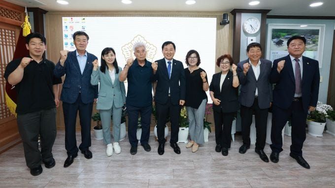 논산시의회, 농업인 학습단체와 간담회 개최 post image