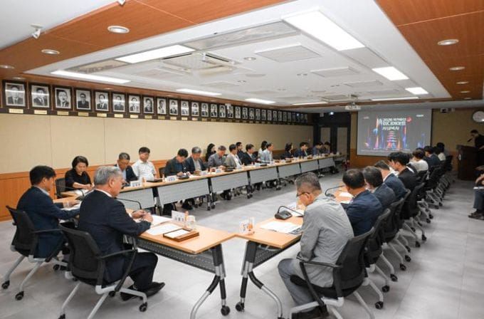 부여, '2026 국가유산 미디어아트 부여 정림사지' 실행계획 보고회 post image