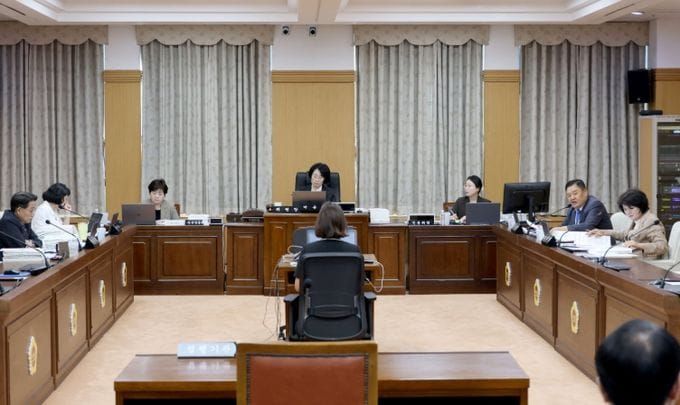 대전시의회 복지환경위원회, 제299회 제1차 정례회 제5차 회의 개최 post image