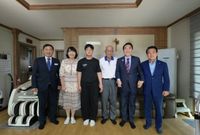 백성현 논산시장, 박수현 충남도지사와 추석 맞아 현장 행보 post image