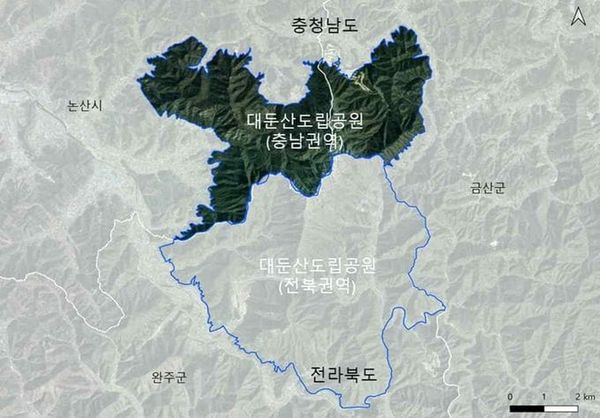 충남 대둔산, 멸종위기종 등 1648종 서식 확인 post image