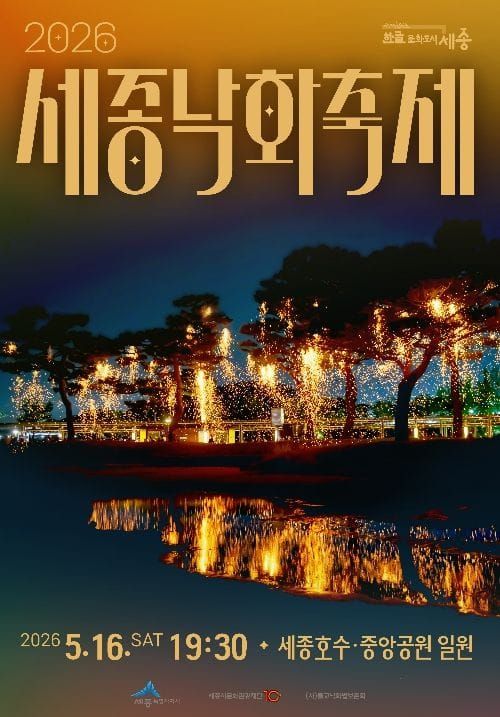 시민의 소망 담은 낙화, 세종의 밤하늘 수놓는다 post image