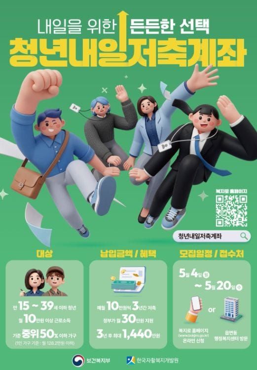 부여군, ‘청년내일저축계좌’ 신규 가입자 모집 post image