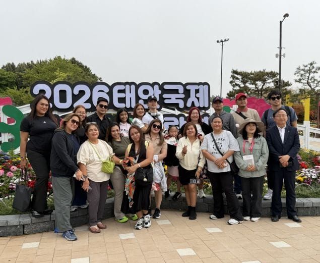 필리핀 국민배우 멜라이 가족 태안원예치유박람회 찾다 post image
