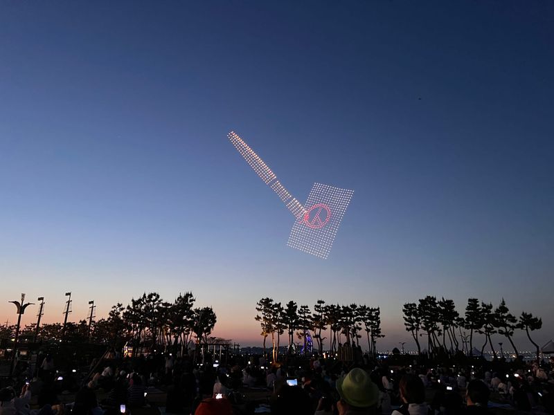 6.3지방선거 홍보, 드론쇼가 나섰다. post image