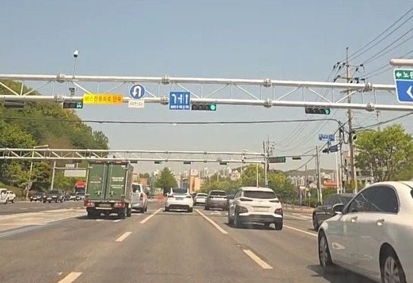 대전시 북유성대로 버스전용차로 단속 CCTV 설치 post image