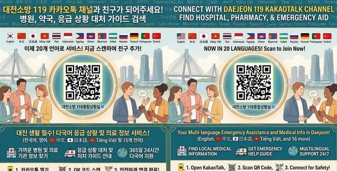 대전소방, ‘119 의료정보조회 챗봇’ 전국 서비스 개시 post image