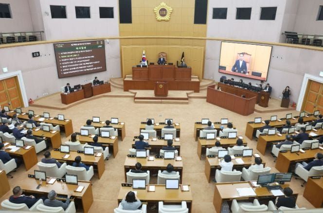 대전시의회, 제298회 임시회 개회 post image