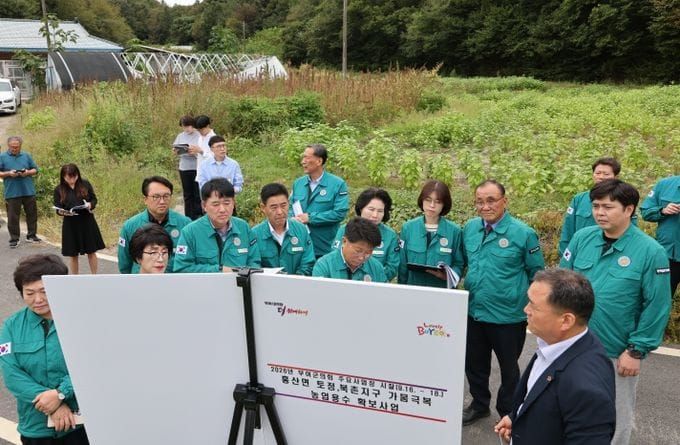 부여군의회, 행정사무감사 앞두고 주요 사업장 현장점검 post image