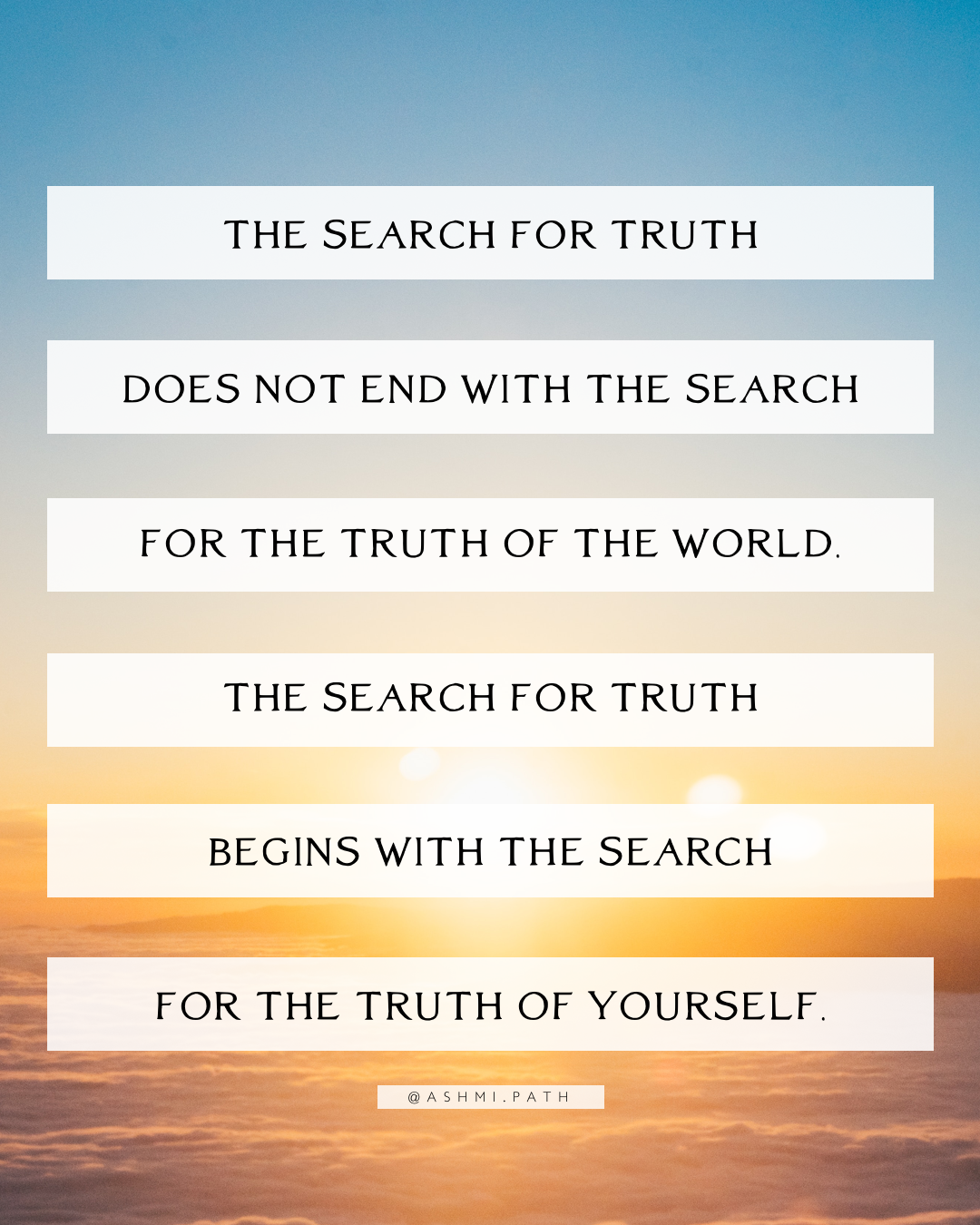 A Message for the Soul, Written from the Depths of Me