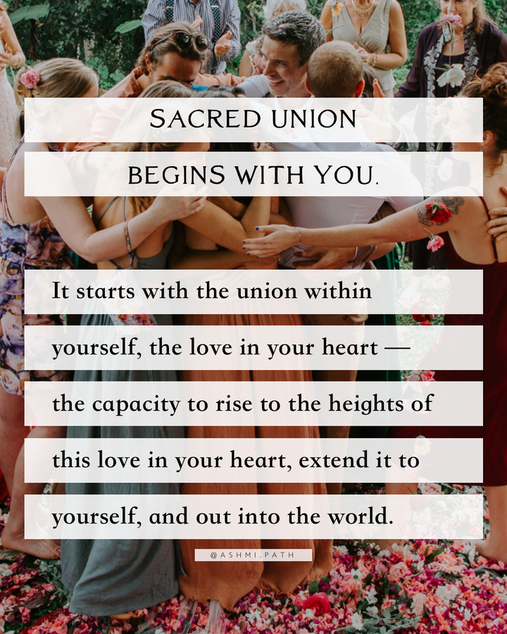 Energetic Shifts into Sacred Union Within