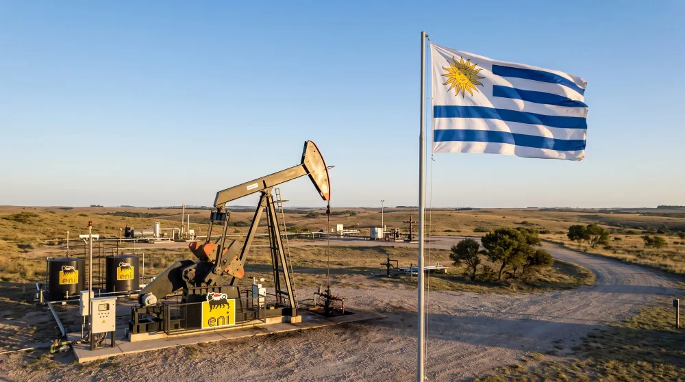 Eni fortalece su expansión offshore en Uruguay tras asumir la operación del bloque OFF-5 e ingresar al área adyacente OFF-6