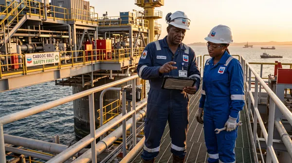 Chevron reporta un nuevo hallazgo de petróleo y condensado en aguas someras de Angola
