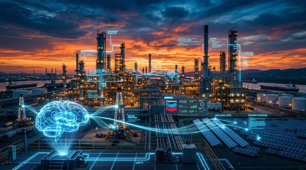 Chevron apuesta por la inteligencia artificial para abrir una nueva etapa de innovación energética