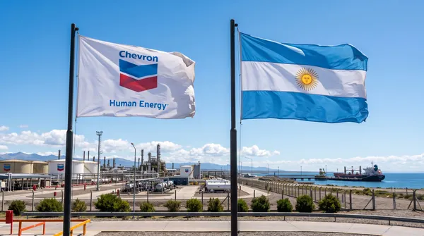 Chevron evalúa expandir su portafolio de gas natural licuado en Argentina y el Mediterráneo Oriental
