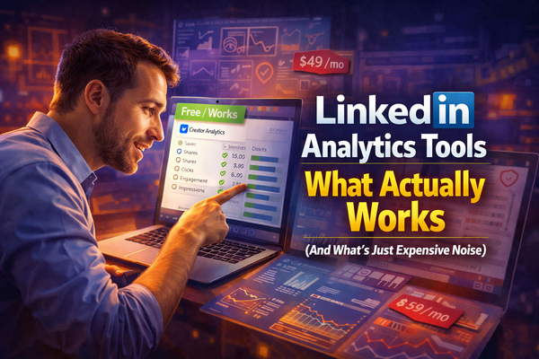 LinkedIn Analytics Tools Free: What Actually Works (And What's Just Expensive Noise)
