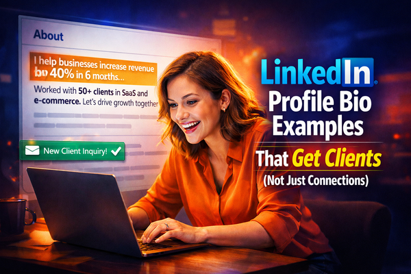 LinkedIn Profile Bio Examples That Get Clients (Not Just Connections)