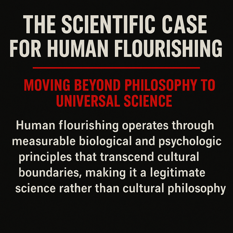 The Scientific Case for Human Flourishing: Moving Beyond Philosophy to Universal Science