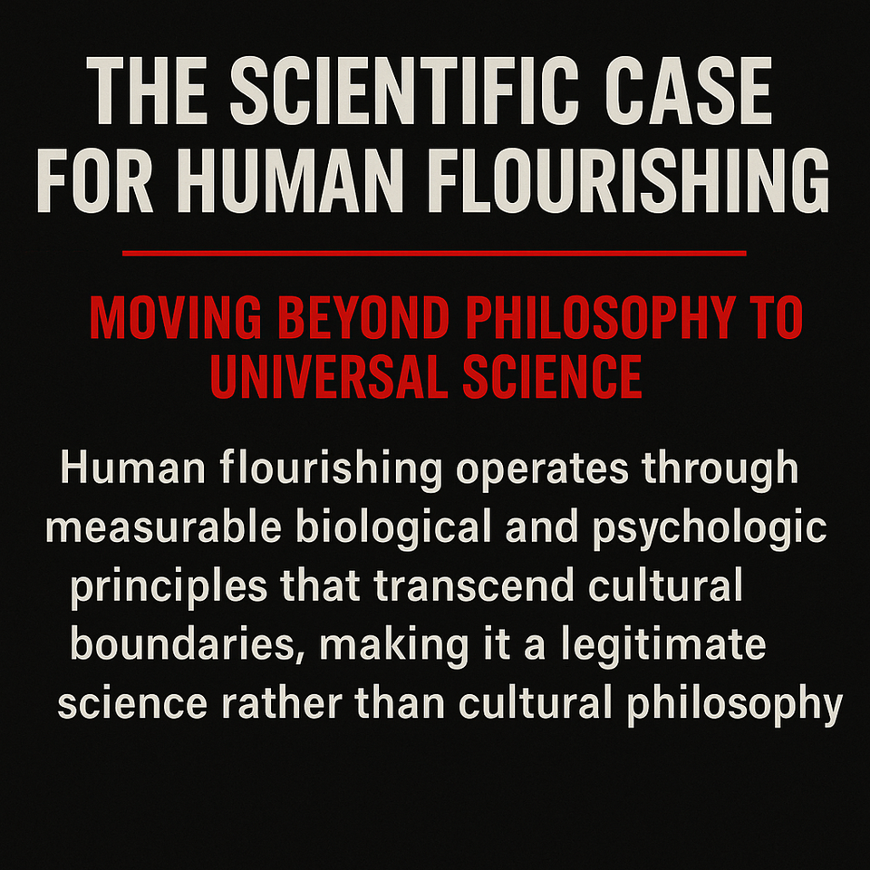 The Scientific Case for Human Flourishing: Moving Beyond Philosophy to Universal Science