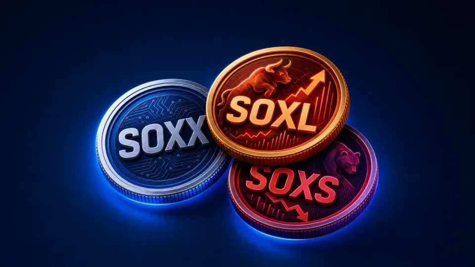 SOXX·SOXL·SOXS 차이 모르면 진짜 계좌가 불타요 (레버리지 ETF 함정)