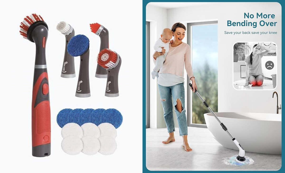 Top Electric Spin Scrubbers on Amazon – Effortless Cleaning Solutions for Your Home in 2025!