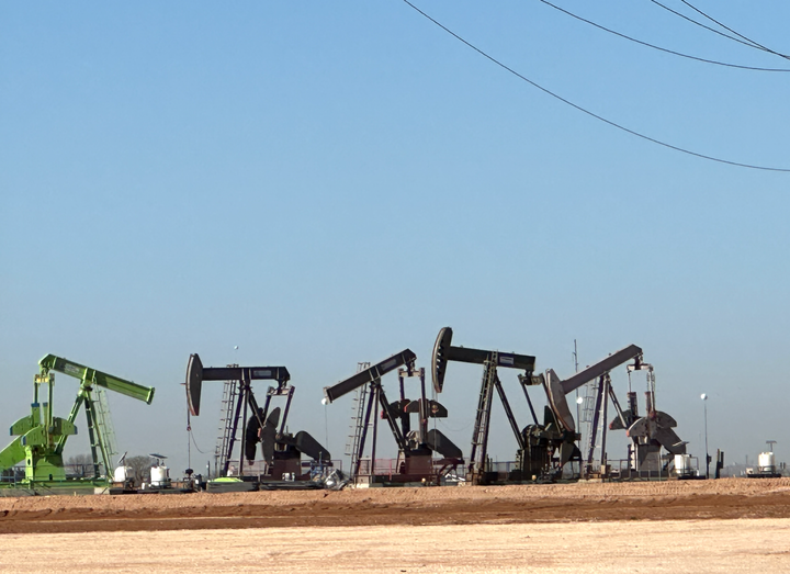 Permian pumpjacks. 