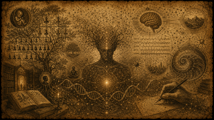 The Quantum Antenna: Hidden DNA, Brain Wave States, and the Physics of Information Processing