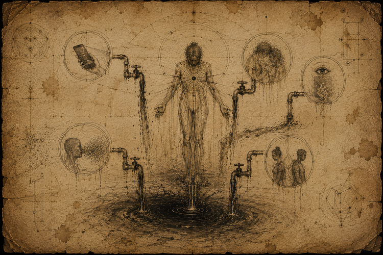 The Five Invisible Leaks: How Everyday Habits Quietly Drain Attention, Dilute Self-Trust, and Keep the Nervous System Dependent on the Outside World