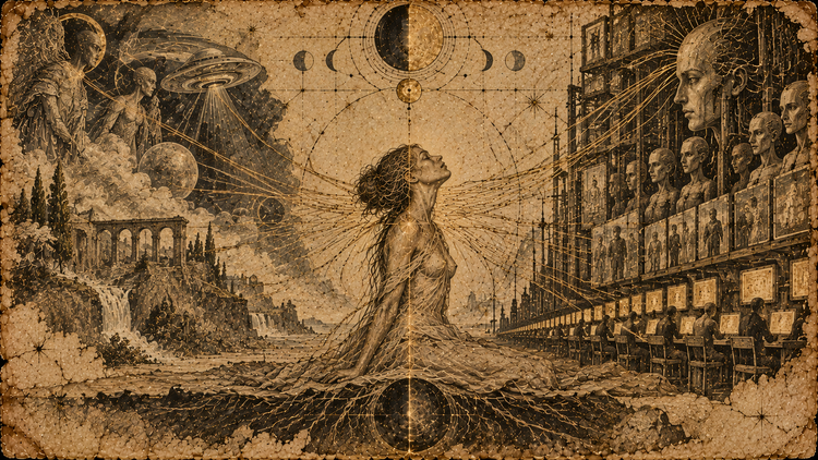 THE FALSE GOD PARADOX: The Skyward Savior, the Inorganic Intelligence, and the Physics of Surrendered Human Authority
