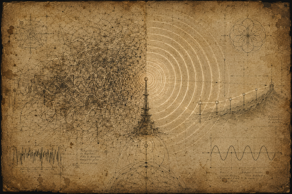 The Signal & The Noise: Why Coherent Fields Travel Further Than Loud Ones
