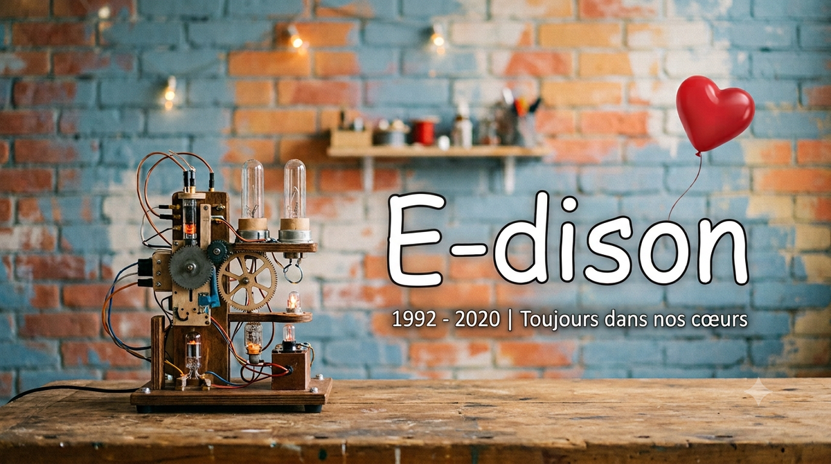 Hommage au youtuber E-dison