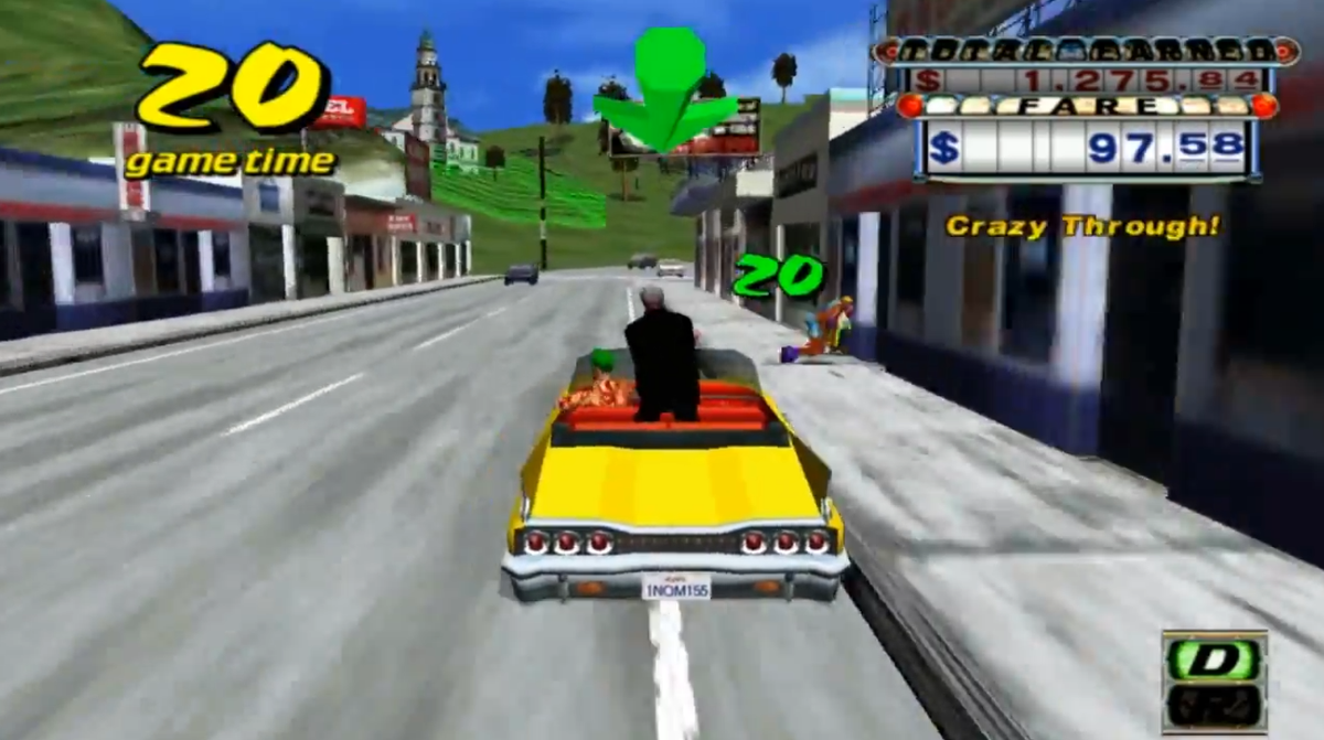 Crazy Taxi sur PC (Dreamcast Collection) : La folie pure de l'arcade SEGA !