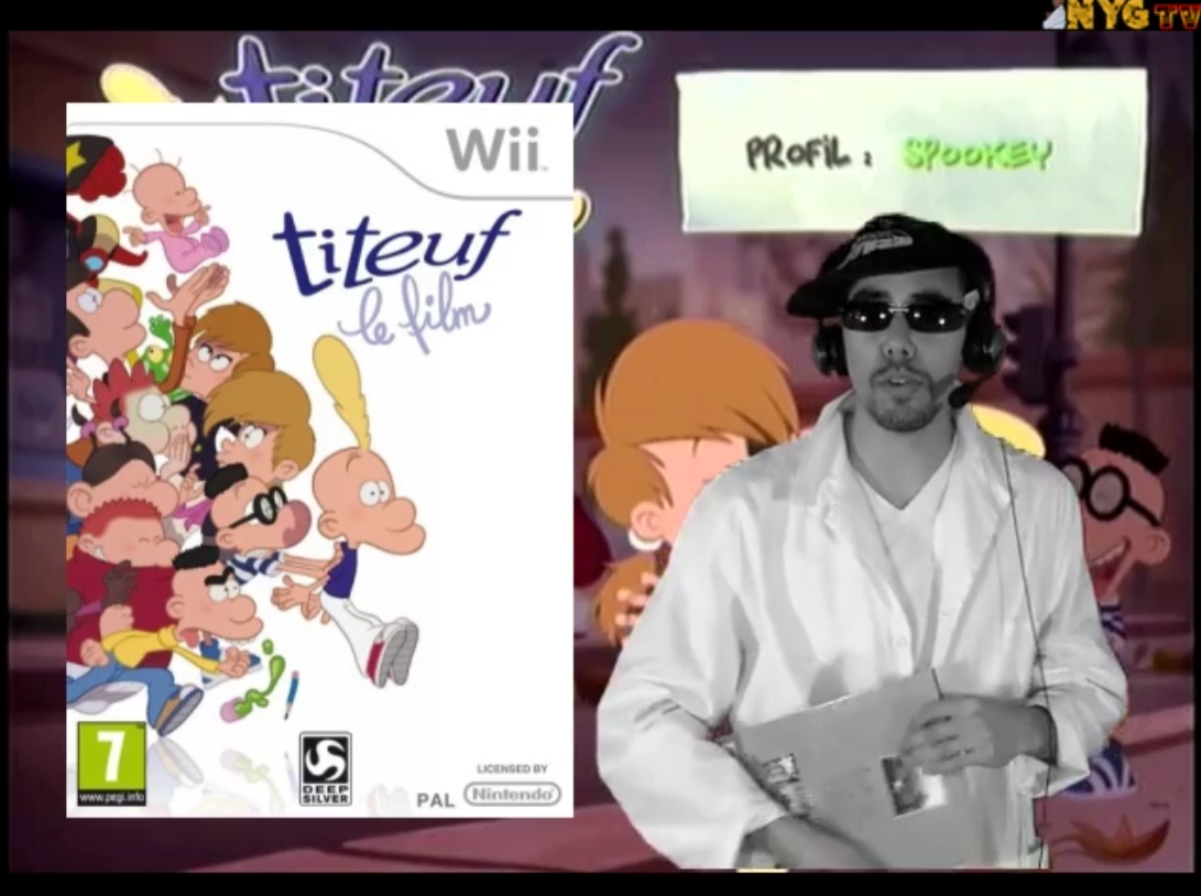 Titeuf le Film sur Nintendo WII