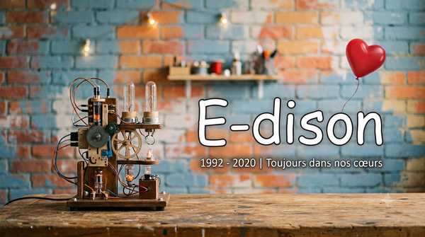 Hommage au youtuber E-dison