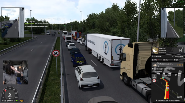 LIVRAISONS & DÉCOUVERTE DU MULTI TRUCKERSMP | ETS2