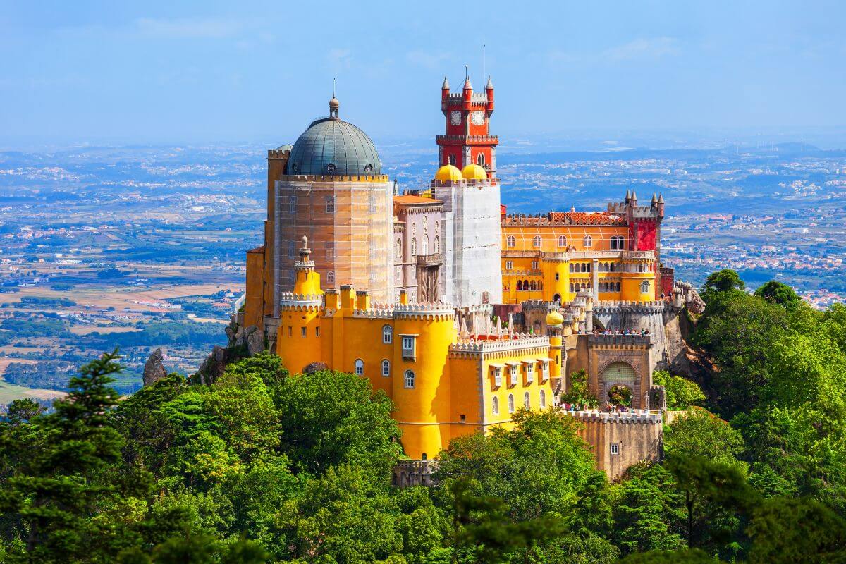 Sintra Town in Portugal