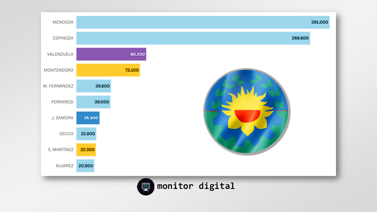 Mayra Mendoza, la "espada filosa" de Cristina en redes contra Milei